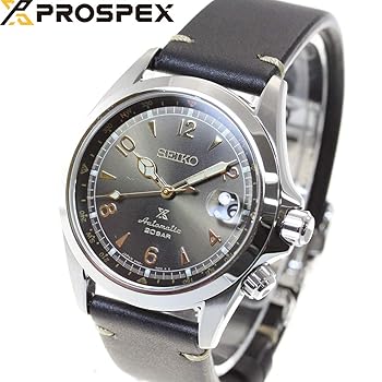 SEIKO アルピニスト　プロスペックス　自動巻き❗️ Amazon.co.jp: セイコー プロスペックス アルピニスト SBDC135